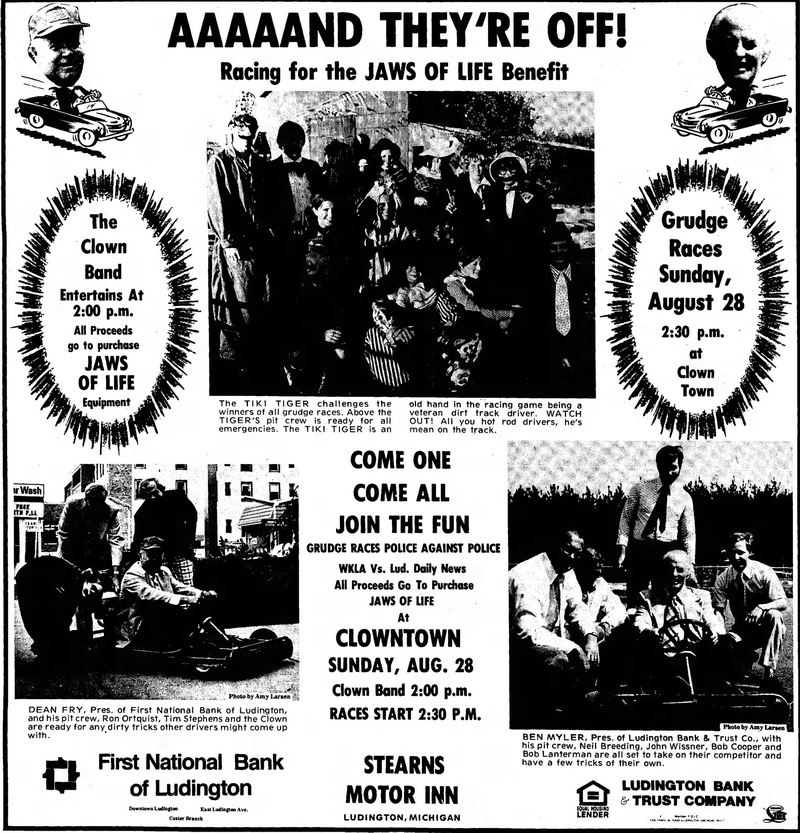 Clown Town - Aug 27 1977 Ad (newer photo)